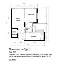 Blk 450D West Terra @ Bukit Batok (Bukit Batok), HDB 2 Rooms #545468681